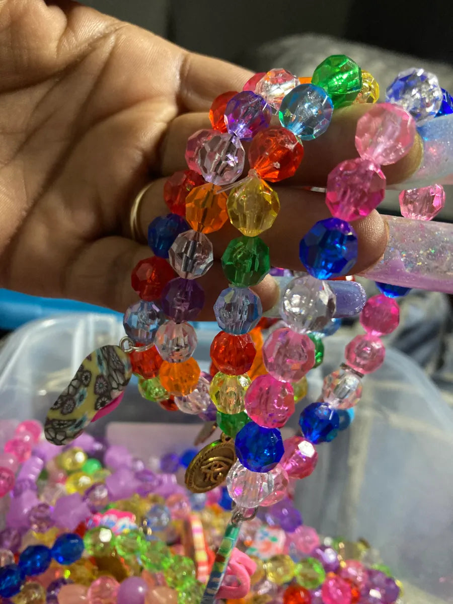 1 or 2 Charm beaded bracelets 3 SET Bracelets, for Women and Girls, St –  timakustominspirations.